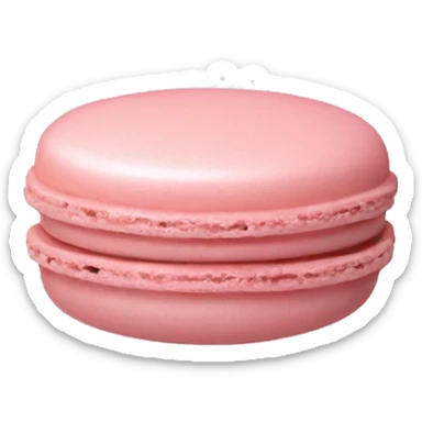 Light pink macaron sticker
