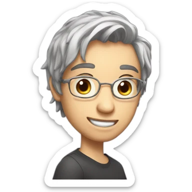 the profile picture of the youtuber "Legendlau" with a cartoon smile and eyes sticker