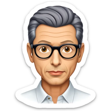 Jeff goldblum sticker