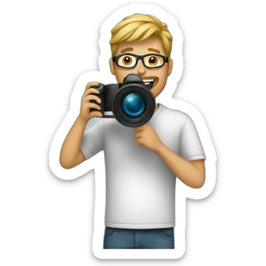 videographer sticker