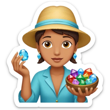 Gem seller sticker
