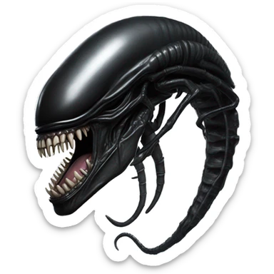 xenomorph sticker