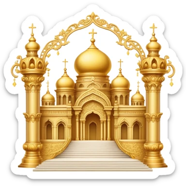 Epic divine aesthetic-scenery-Decorations sticker