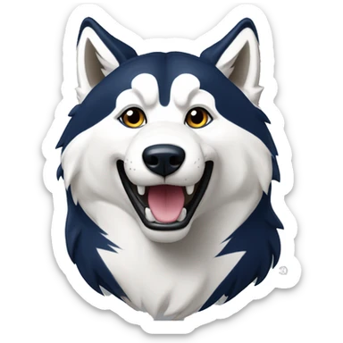 University of Connecticut Huskies sticker