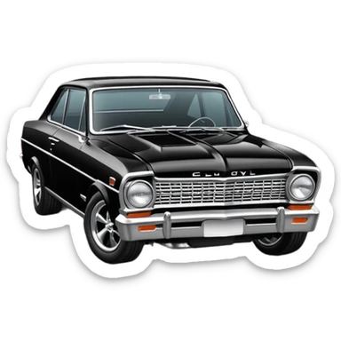 Catwoman’s race-bred 1965 Chevy Nova SS  sticker
