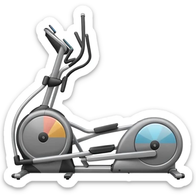 elliptical machine sticker