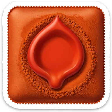 paprika powder sticker