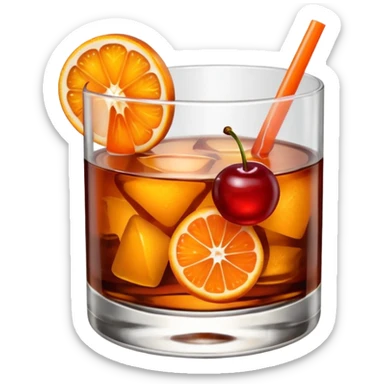 Brandy Old fashioned  sticker