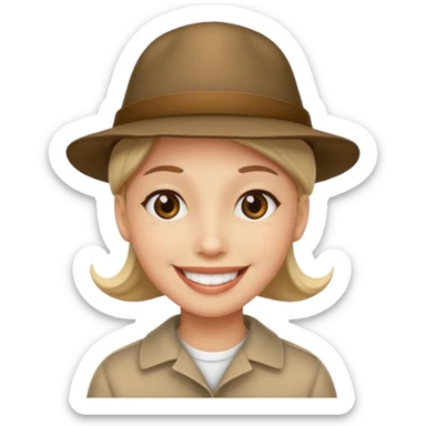 👌😁🧢 Combine these emojis and you get just the head without the body. sticker