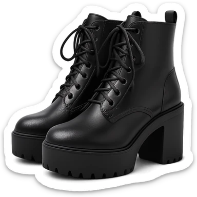 Blackpink idol boots, no background sticker