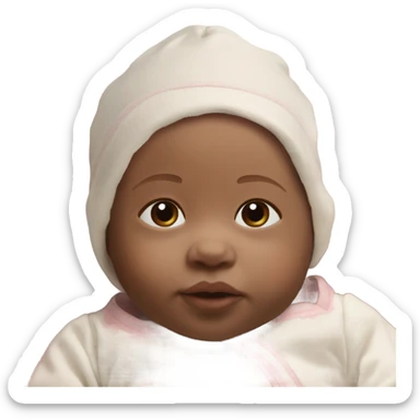 reborn baby doll sticker