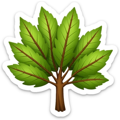 Folhas de árvore soltas caindo/voando sc(sem a árvore) sticker