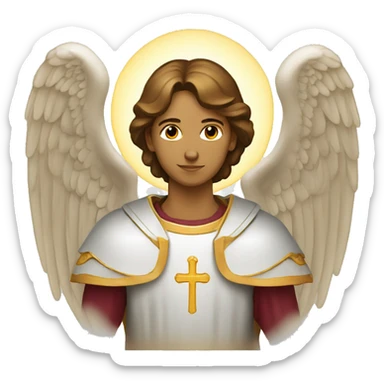 Orthodox Icon archangel  sticker