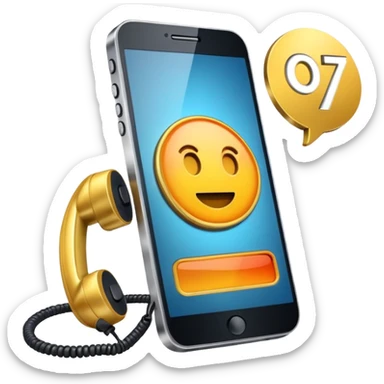 I need you r help creating an aemoji that represent affilaite marketing something that represent commisions dont include coins maybe like a phone and percetnage sign sticker