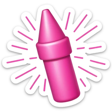 pink party popper emoji sticker