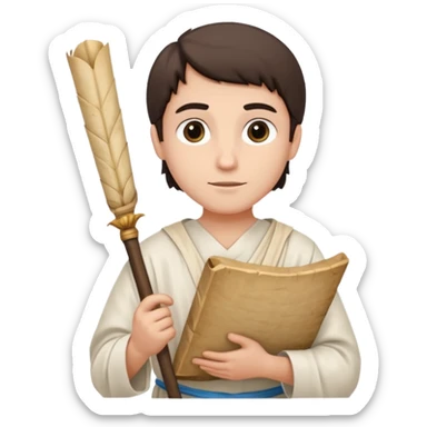 no, necesito que me hagas a san juan apostol sticker