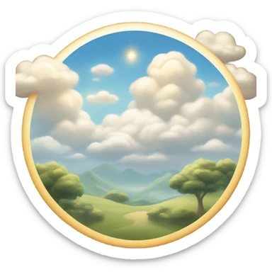 heaven sticker