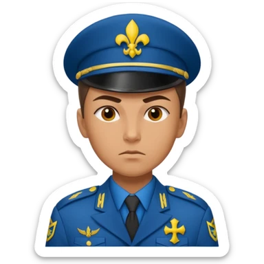 Ukrainian intelligance agency warrior sticker