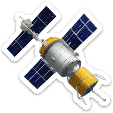 Spoutnik 1 Satellite artificiel sticker