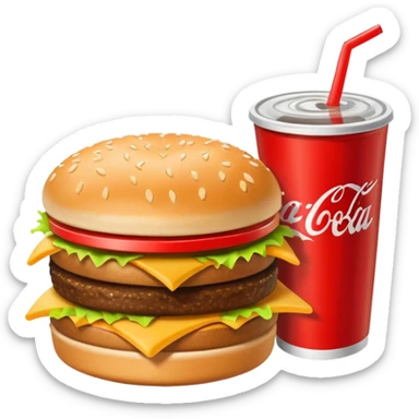 1990’s McDonald’s meal sticker