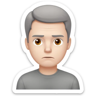 the most boring man in the world ultra realistic sticker