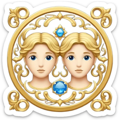 Gemini sticker