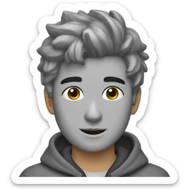 Bajo un manto gris entono la camcion q alegra tu corazon sticker