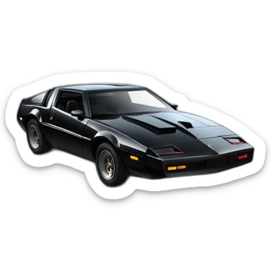 knight-rider-kitt-car sticker