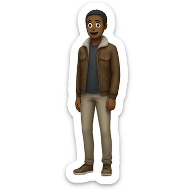 full body haki user sticker