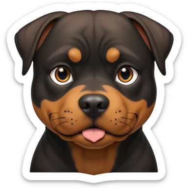 Pitt bull rottweiler sticker