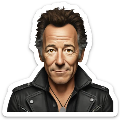 Bruce springsteen sticker