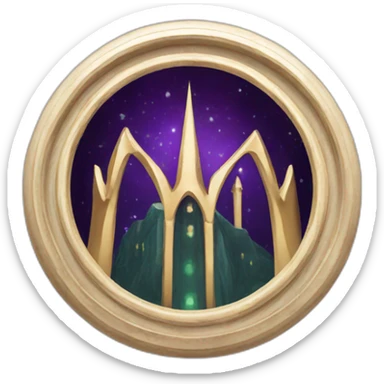 Ministry of magic logo sticker