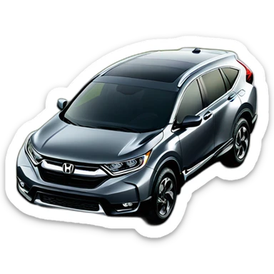 2024 Honda CRV Sport Gray sticker