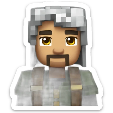 Minecraft villager sticker