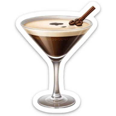 espresso martini sticker