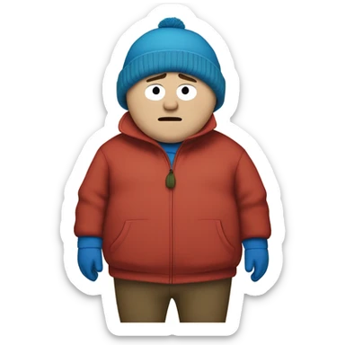 eric cartman from south park sticker