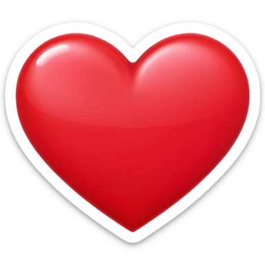 Cards that are neon red, valentines themed sticker