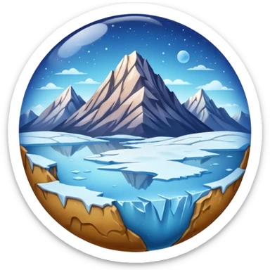 Pluto planet sticker