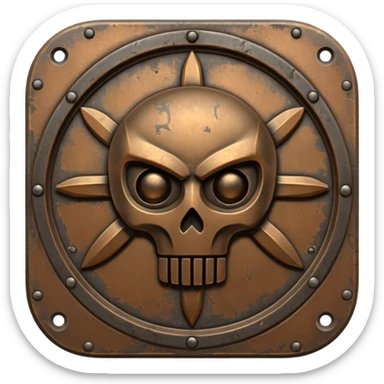 dirty old faction emblem sticker