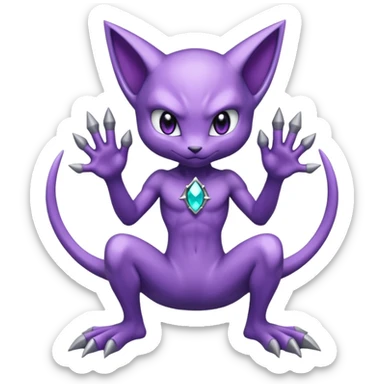 Mewtwo-Sableye-fusion sticker