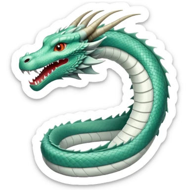 Dragon Haku from Spirited Away sticker