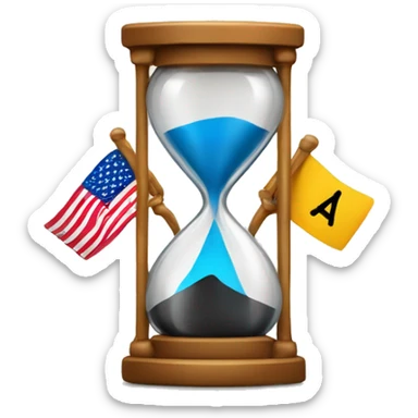 Priority Emoji 
Usage: To highlight priority tasks or urgent matters.
Design Idea: An hourglass combined with a flag. sticker