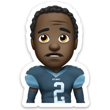 Derrick Henry crying sticker