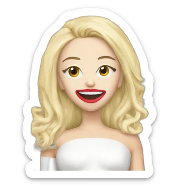 Lady Gaga mixed with Madonna sticker