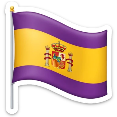 Bandera republicana española sticker