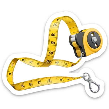 Sewing Essential soft measuring-tape sticker