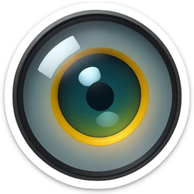 anamorphic lens sticker