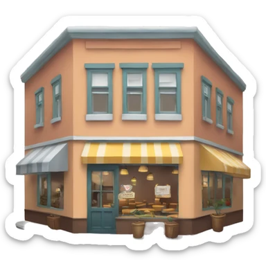 Cosas cafés  sticker