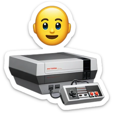 nintendo entertainment system sticker