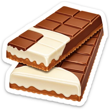 Salted caramel candy bar  sticker